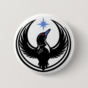 Minnesota-Vogel-Seetaucher-Protest Button