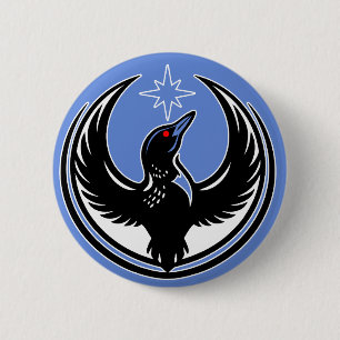 Minnesota-Vogel-Seetaucher-Protest Button
