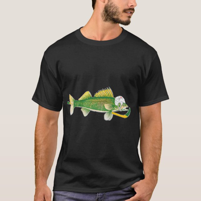 Minnesota-Walleye-Winger T-Shirt (Vorderseite)
