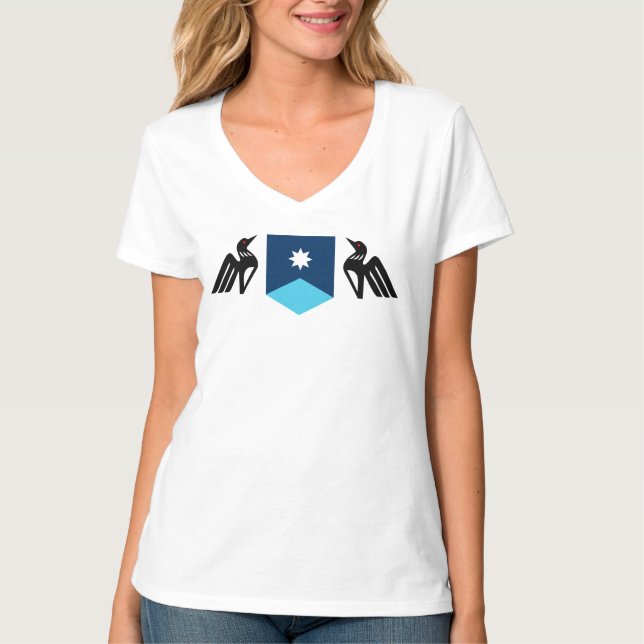 Minnesota-Wappen T-Shirt (Vorderseite)