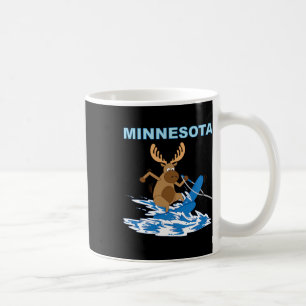 Minnesota-Wasserskiurlaub am Moose Moose Lake Kaffeetasse