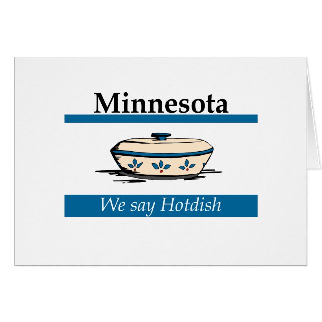 Minnesota: Wir sagen Hotdish (Vorderseite (Horizontal))