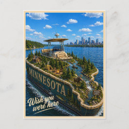 Minnesota | Wish You Were Here | State Serie Postkarte