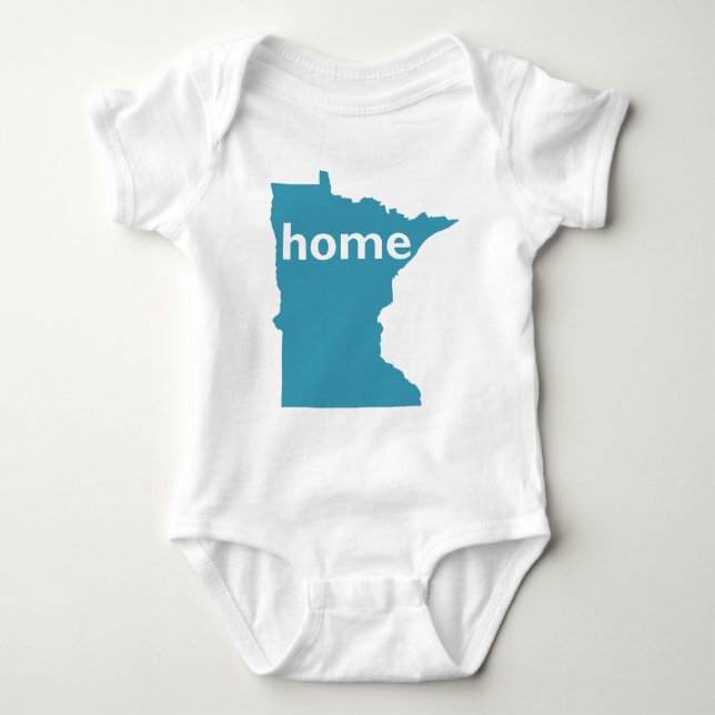 Minnesota-Zuhause Baby Strampler (Vorderseite)