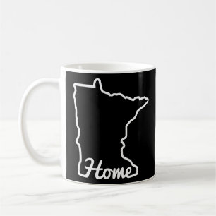 Minnesota Zuhause Mn Staat Karte Minnesota Kaffeetasse