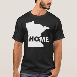 Minnesota Zuhause Weg vom Staat T-Shirt Tees