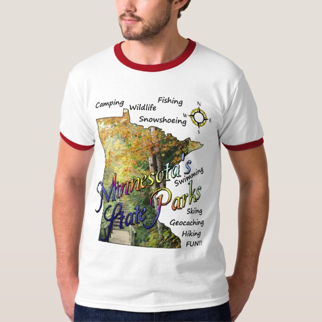 Minnesotas Staat parkt Shirt (Vorderseite)