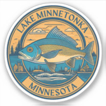 Minnetonka-See, Minnesota Angeln und Bootfahren