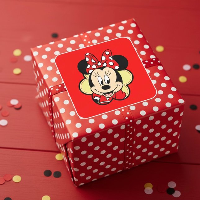 Minni Quadratischer Aufkleber (Von Creator hochgeladen)