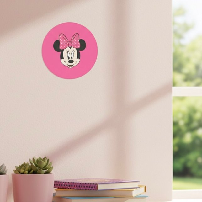 Minni Runder Aufkleber (Von Creator hochgeladen)