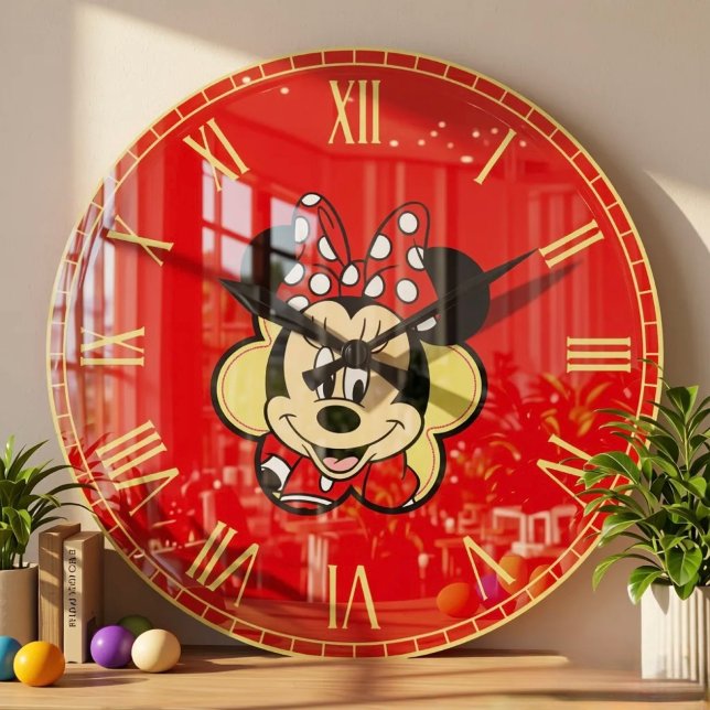 Minnie Große Wanduhr (Von Creator hochgeladen)