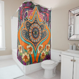 MINNIE lila Duschvorhang