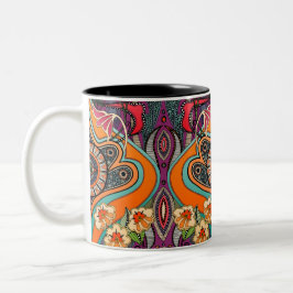 MINNIE lila Zwei-Tone-Kaffee-Tasse Zweifarbige Tasse