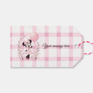 Minnie mouse Editable party gift tags Geschenkanhänger
