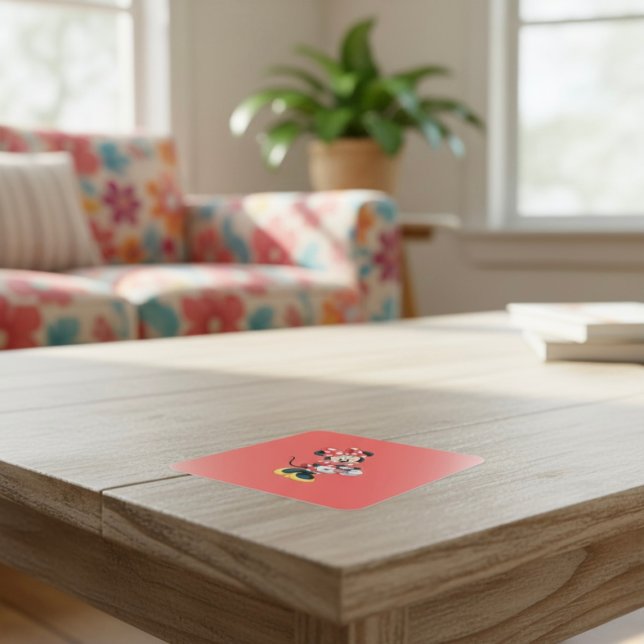 Minnie Ovaler Aufkleber (Von Creator hochgeladen)