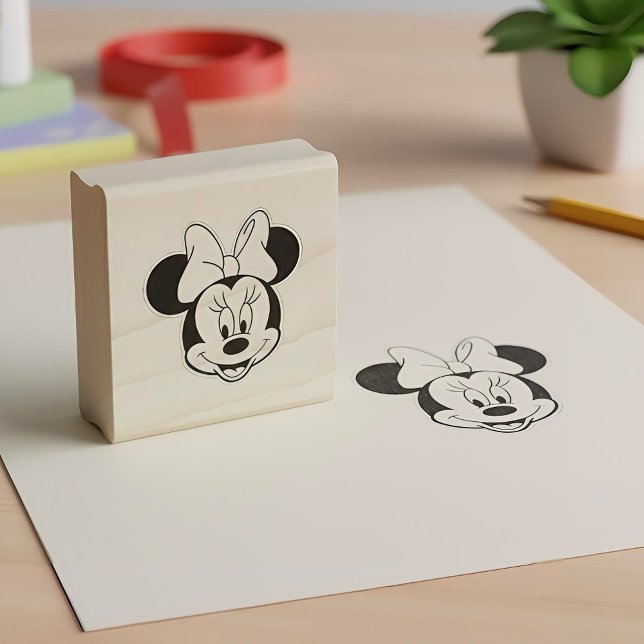 Minnie Rubber Briefmarke Gummistempel (Von Creator hochgeladen)