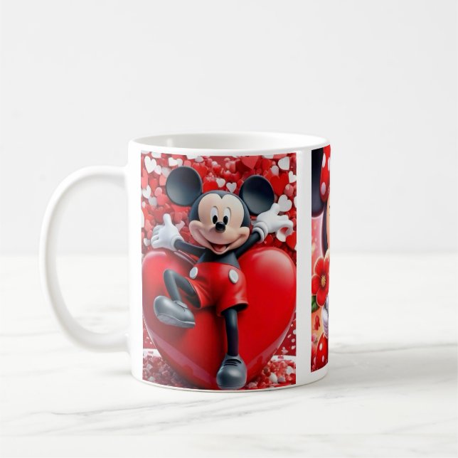 Minnie und Micky's Magical Daydream Kaffeetasse (Links)