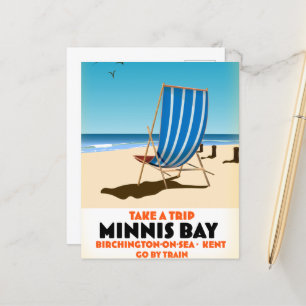 Minnis Bay, birchington-on-sea Carte postale