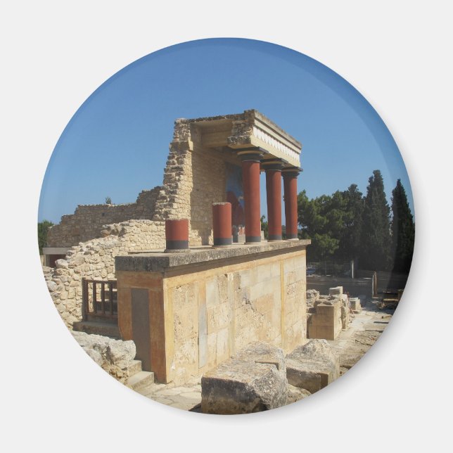 Minoan Palace of Knossos Magnet (Vorne)