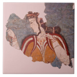 Minoan-Wandmalerei Fliese