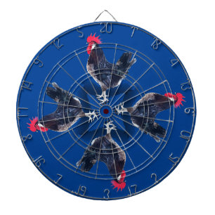 Minorca Rooster Dartscheibe