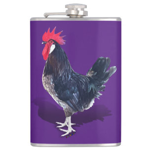 Minorca Rooster Flachmann