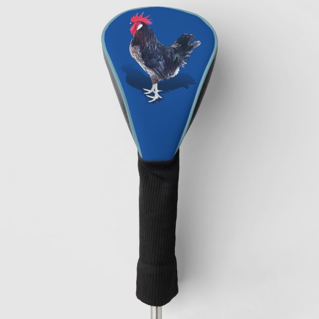 Minorca Rooster Golf Headcover (Vorderseite)