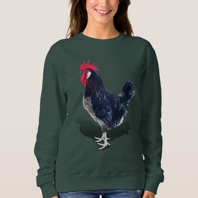 Minorca Rooster Sweatshirt (Vorderseite)