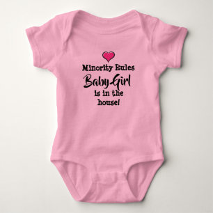 Minority Baby Girl ist im Haus! Strampler