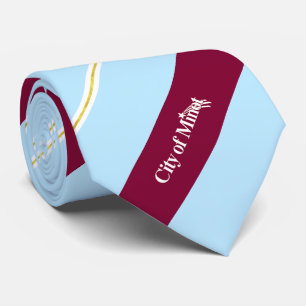 Minot (North Dakota) Stadtflagge Neck Tie Krawatte