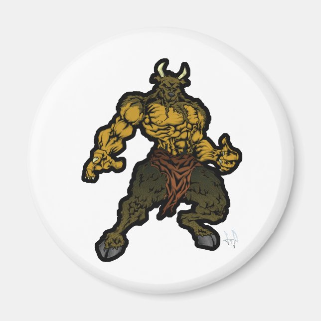 Minotaur Magnet (Vorne)