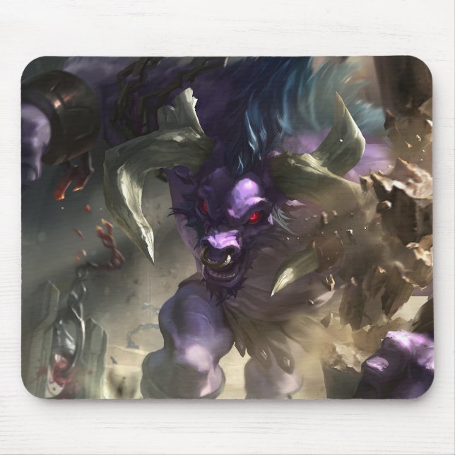 Minotaur Mousepad | Benutzerdefinierbares Mousepad (Vorne)