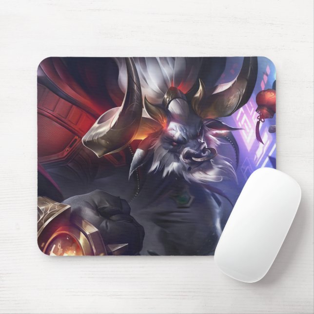 Minotaur Mousepad | Benutzerdefinierbares Mousepad (Mit Mouse)