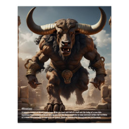 Minotaur Poster