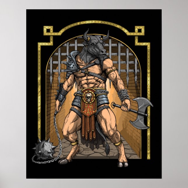 Minotaur Poster (Vorne)