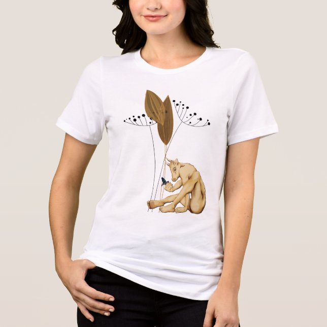 Minotaur Tri-Blend Shirt (Vorderseite)