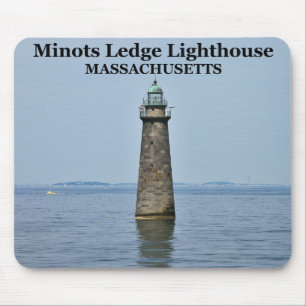 Minots Ledge Leuchtturm, Massachusetts Mousepad