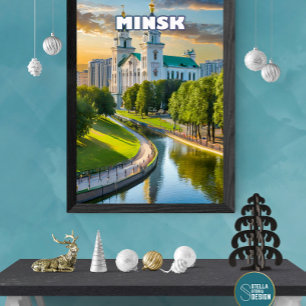 Minsk enthüllt, diskret und majestätisch poster