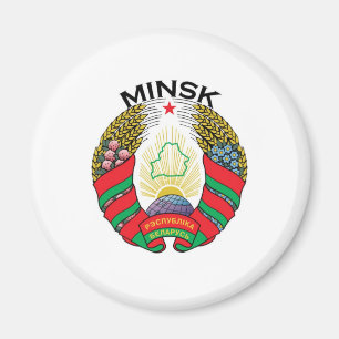 Minsk, Weißrussland Magnet