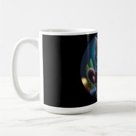 Minskin Kitten in einem WeihnachtsOutfit Kaffeetasse