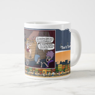Minstrel Cramps Wortwörtlicher Wortspiel-Humor Jumbo-Tasse