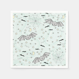 Mint Batty, Stars & Monde Niedlich Serviette