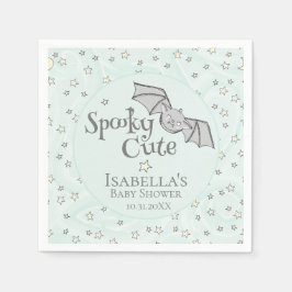 Mint Batty, Stars & Monde Niedlich Serviette
