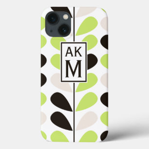 Mint & Black Floral Muster iPad Mini Fall title_seo2