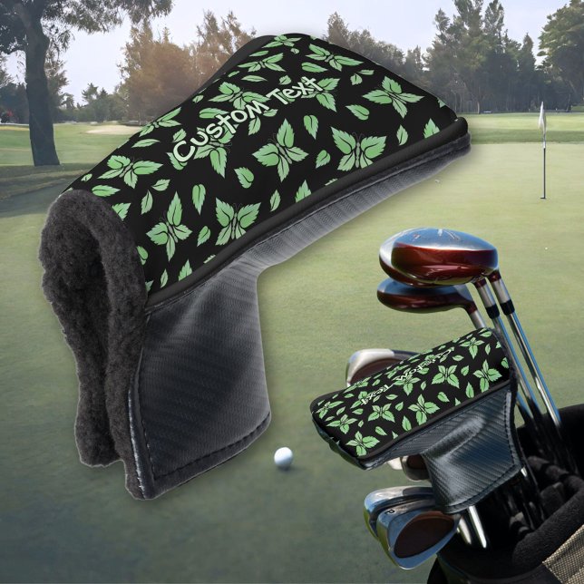 Mint Butterfly Pattern Golf Headcover (Von Creator hochgeladen)