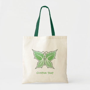 Mint Butterfly Tragetasche