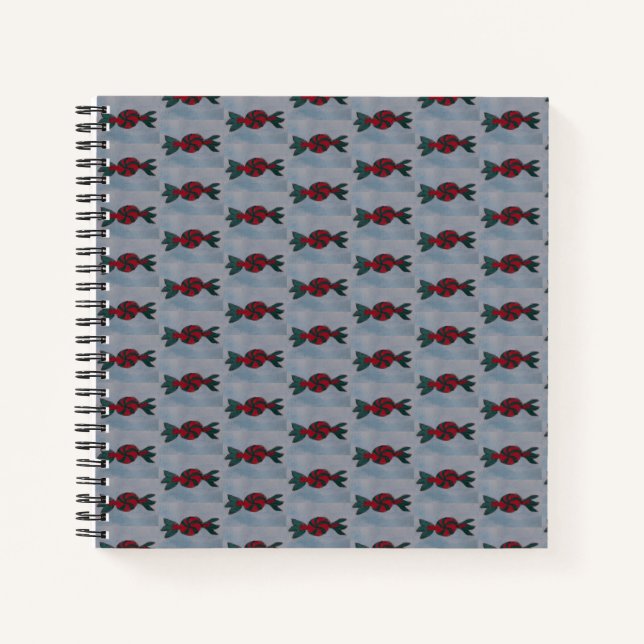 Mint Candy Spiral Notebook Notizbuch (Vorderseite)