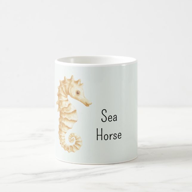 Mint Cream Sea Horse Kaffeetasse (Mittel)