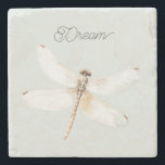 Mint Dragonfly Dream Steinuntersetzer<br><div class="desc">Mint Dragonfly Dream</div>
