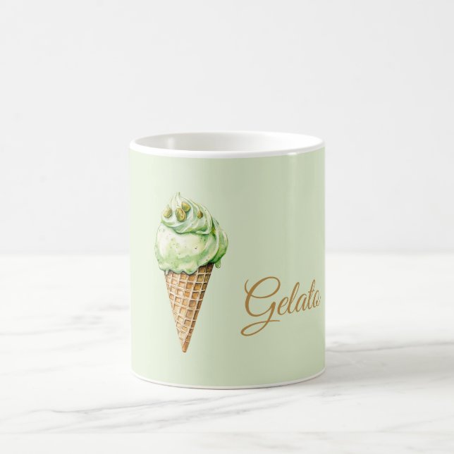 Mint-Eis-Gelato-Birthday Kaffeetasse (Mittel)